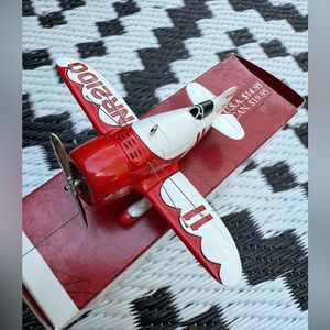 2001 Keepsake Ornament of the Gee Bee R-1 Super Sportster in box. Bundle2save